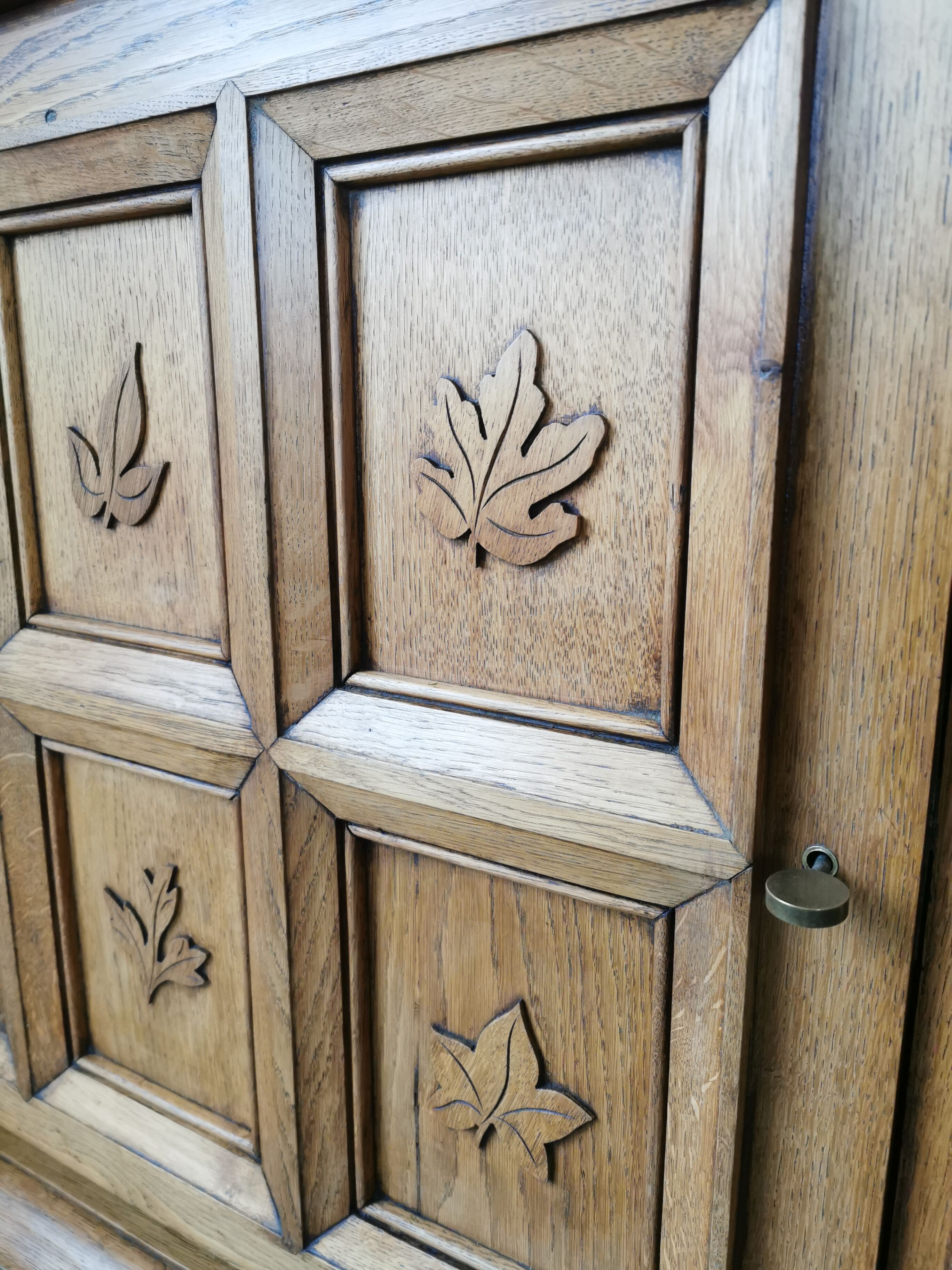 Solid oak sideboard from the 40s
