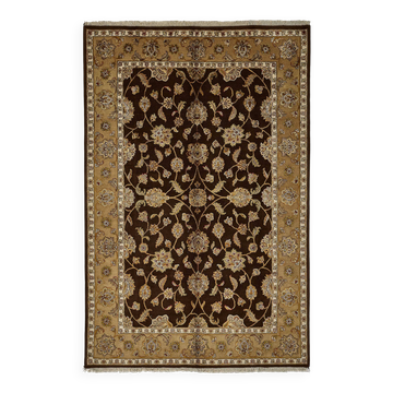 Turkish Handknotted Wool Oushak Rug 178 cm x 277 cm