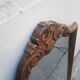 Wooden mirror