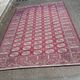 Bokhara red burgundy industrial wool Persian carpet 200x300cm