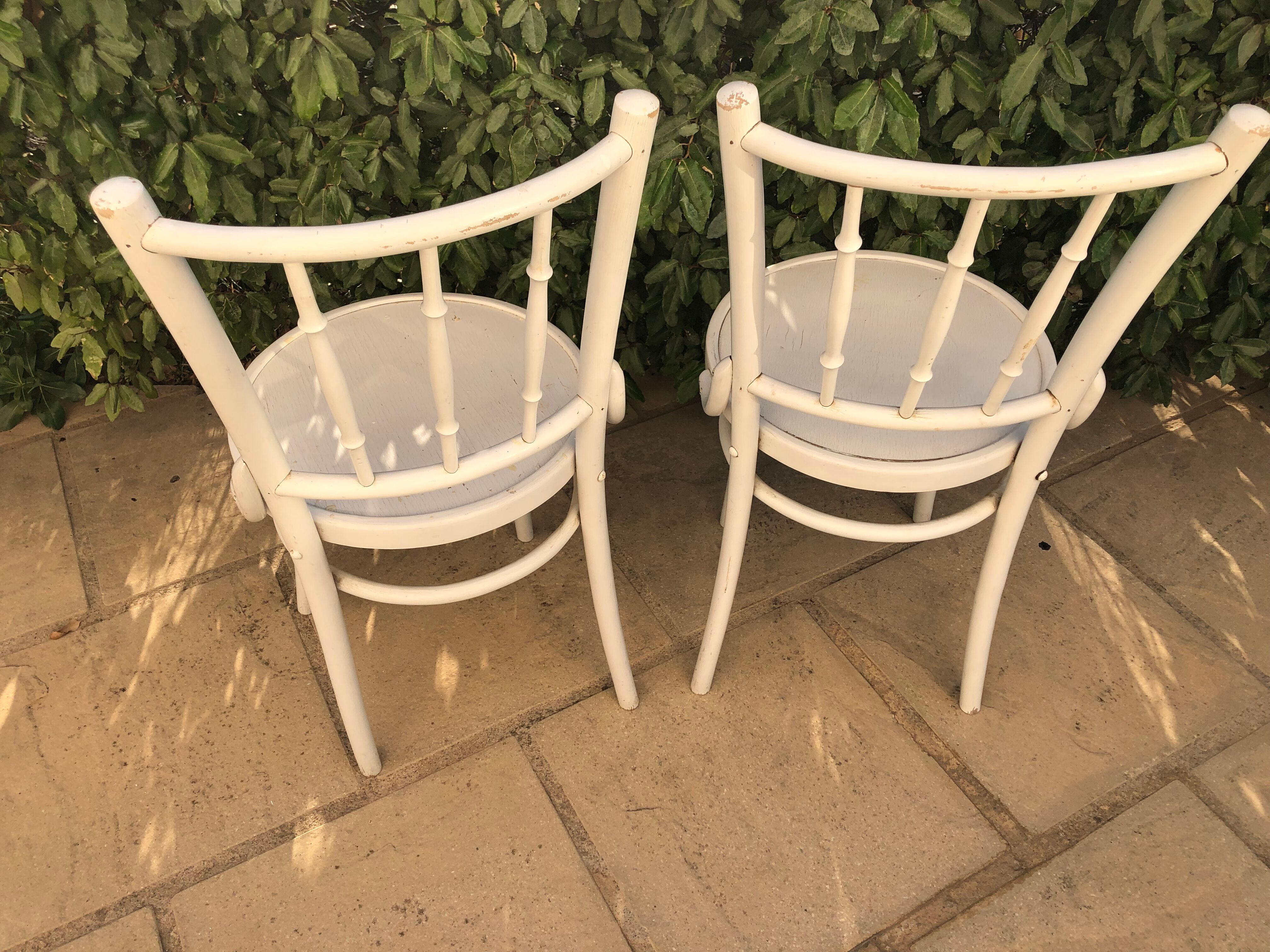 Vintage bistro chairs