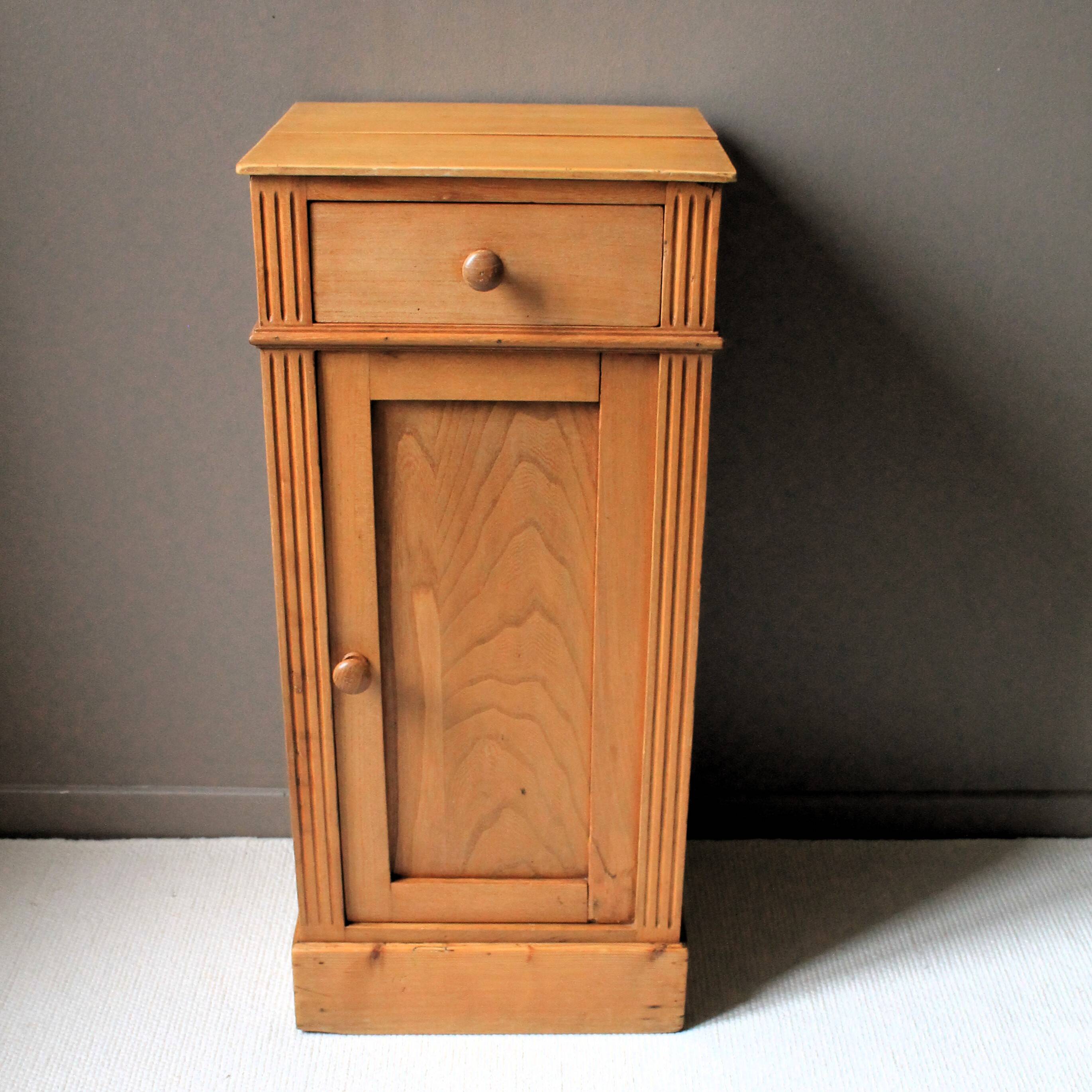 Vintage solid pine jam jar
