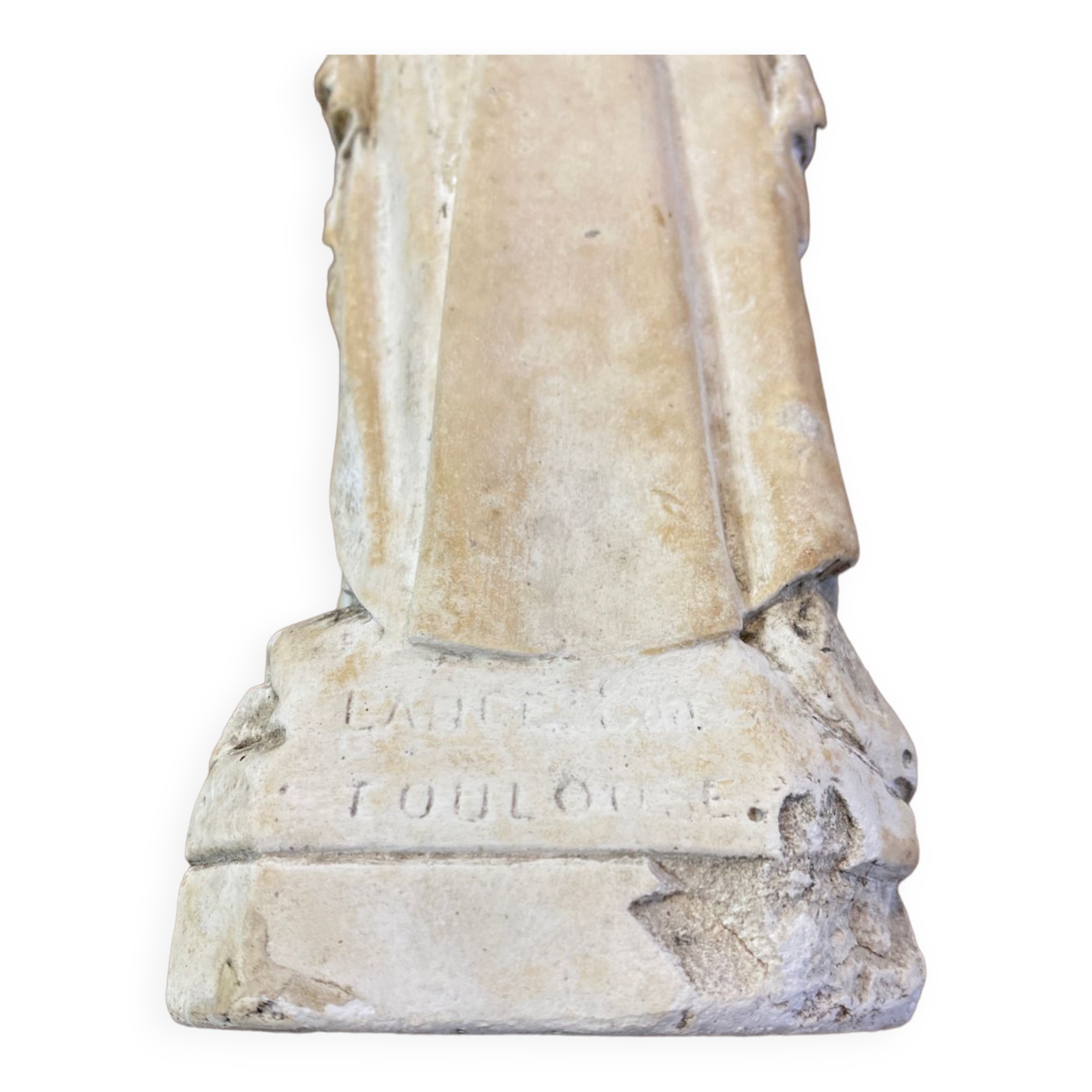 Virgin Mary ancient plaster