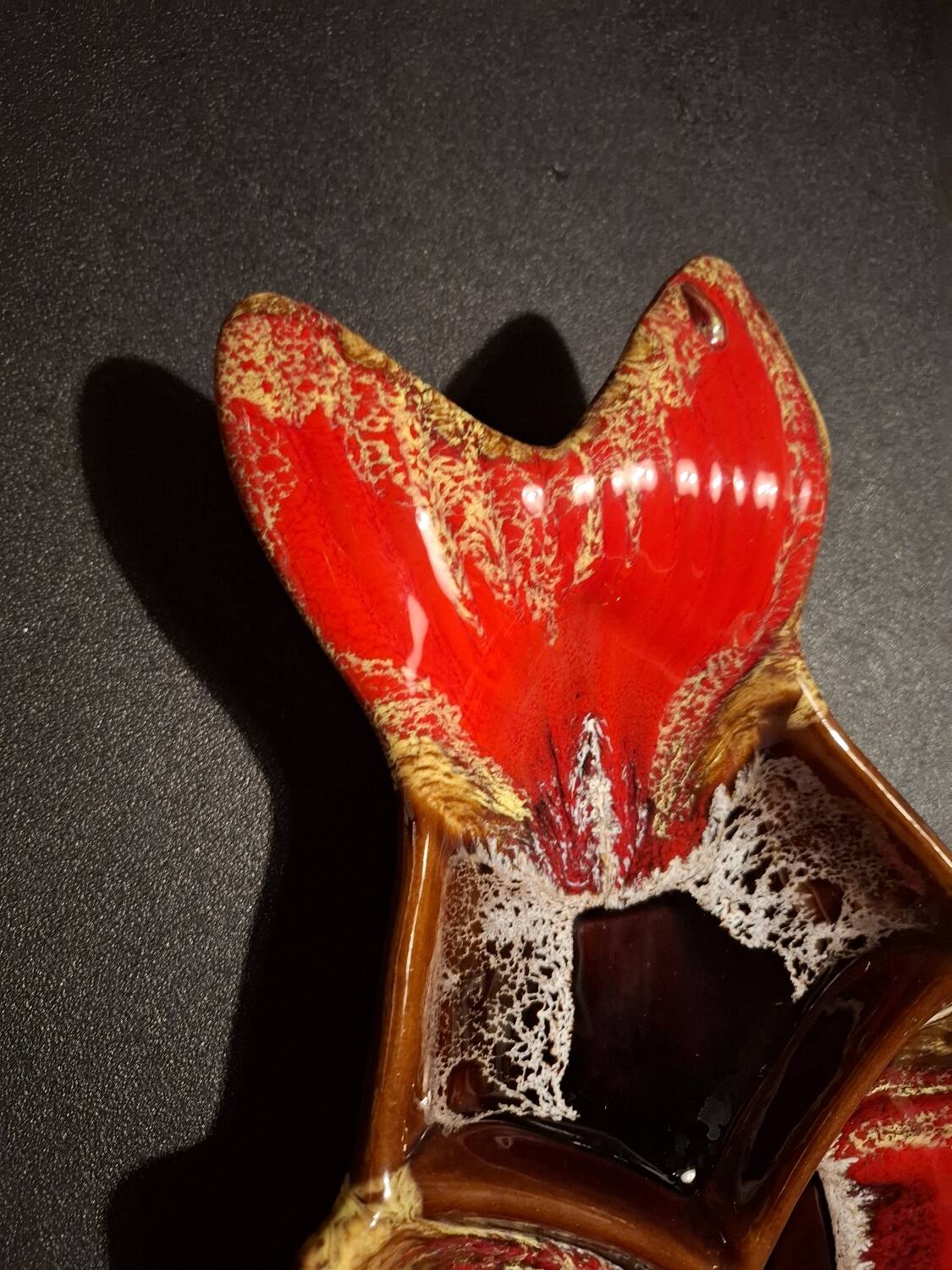 Vintage compartment plate Vallauris