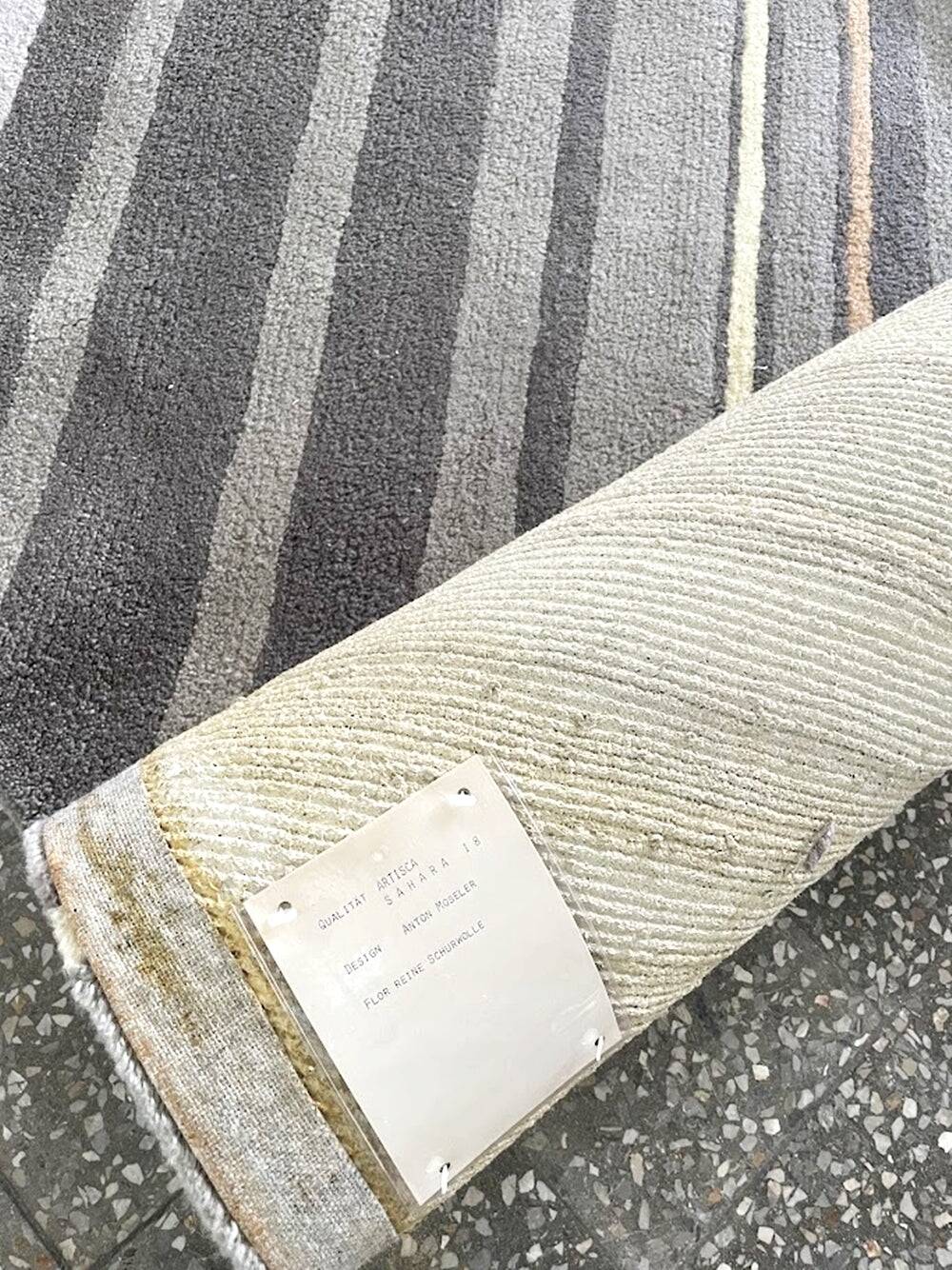 Artisca Vermont hand-tufted rug by Anton Moseler, France, 1990s.