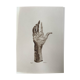 Tableau signé aquarelle monochrome sépia étude statue « la main révèle l’homme »
