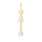 Alabaster lamp and column
