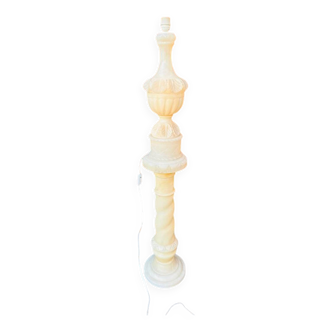 Alabaster lamp and column