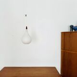 Lampe à Suspension Opaline par Uno et Östen Kristiansson
