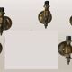 Vintage wall lamp from Latón Dorado, years 60