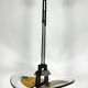 Postmodern Italian Thick Murano glass chandelier from 80s