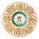 Italian faience plate with a female portrait decoration, Renaissance style.