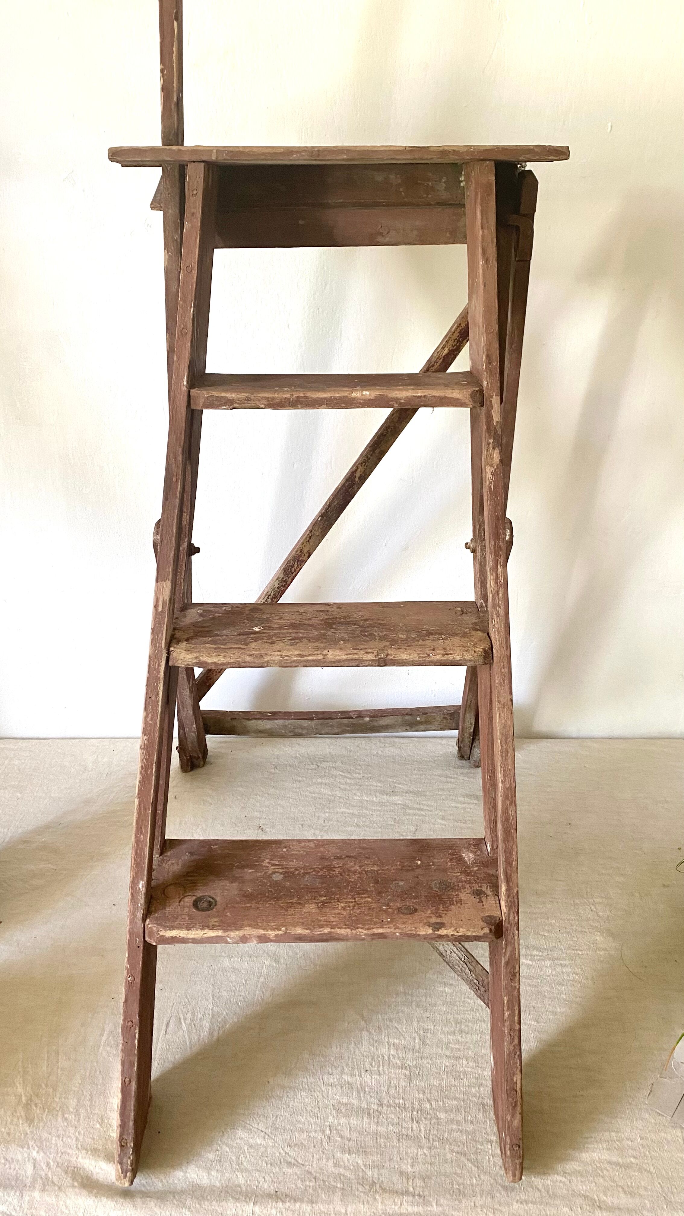 Ancient painter's stepladder