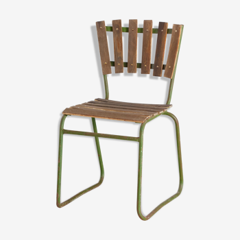 Chaise de jardin en bois