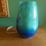 Lampe en verre soufflé soisy, essonne