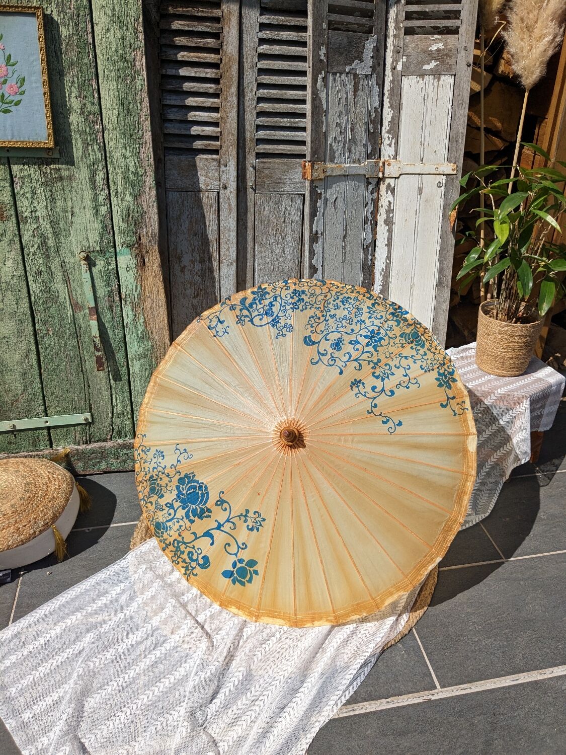 Asian vintage umbrella