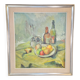 Wolfgang Heinz Unger, Colorful Still Life, 1971, Oil Painting, Framed