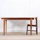 Table à manger extensible de style mid-century par A. Younger 1960