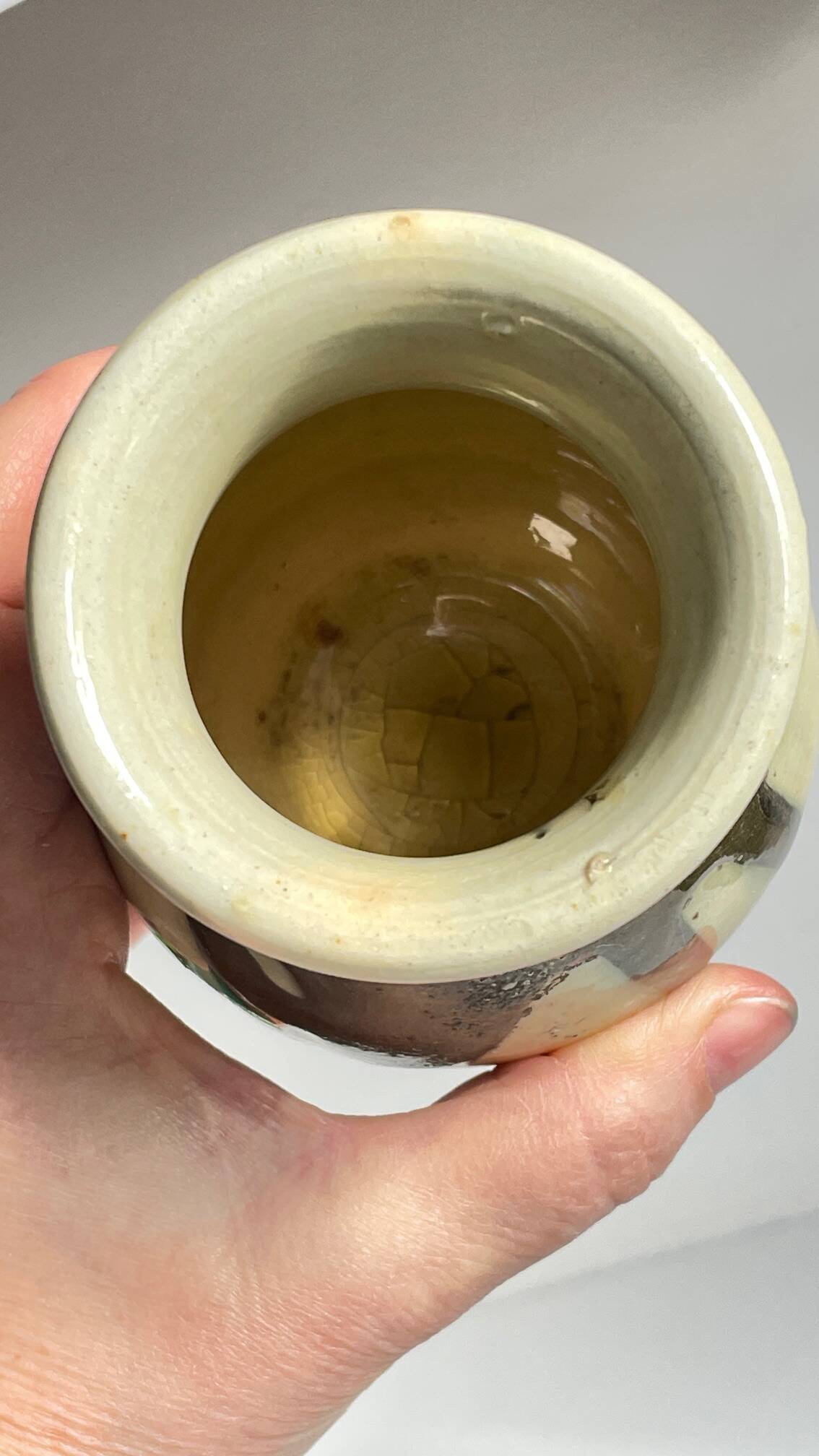 Vintage Ceramic Vase AEGITNA Vallauris FRANCE