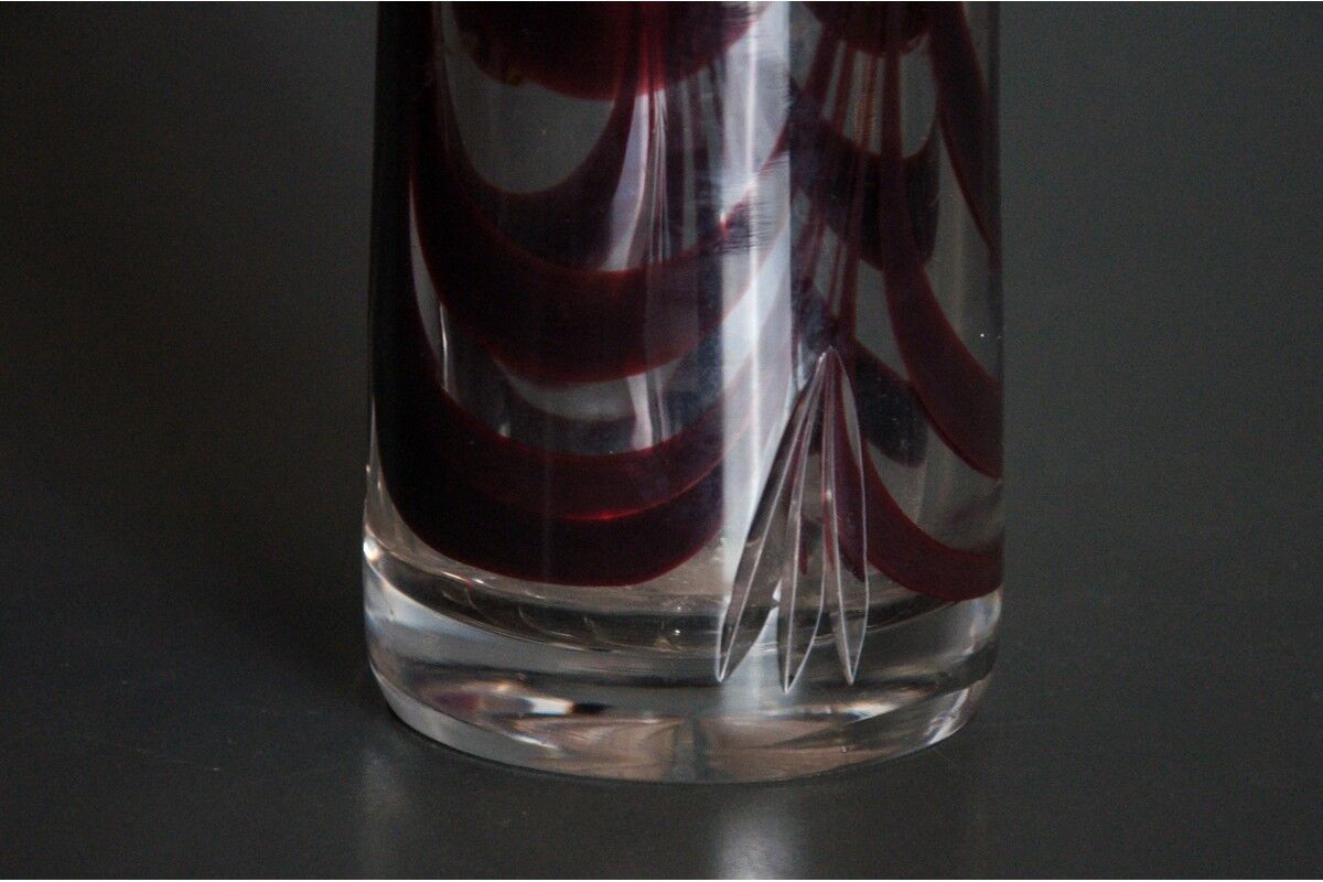 Crystal Vase, Poland, 1970s