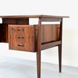 Midcentury Danish Executive Desk in Stunning Rosewood. Vintage / Modern