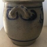 Varnished Alsace stoneware pot