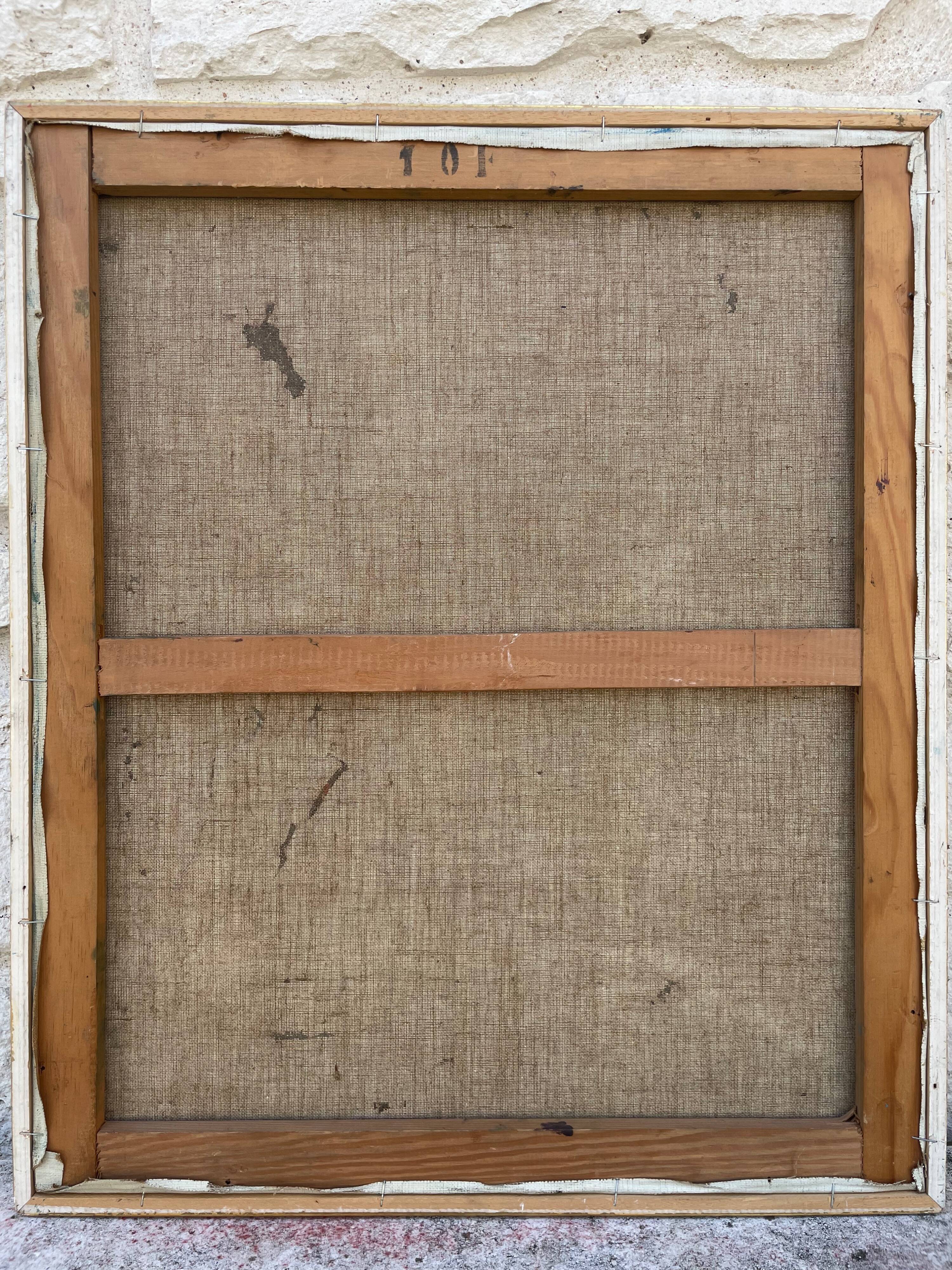 Painting modern still life painting card game