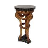 Wooden and marble saddler Napoleon III era