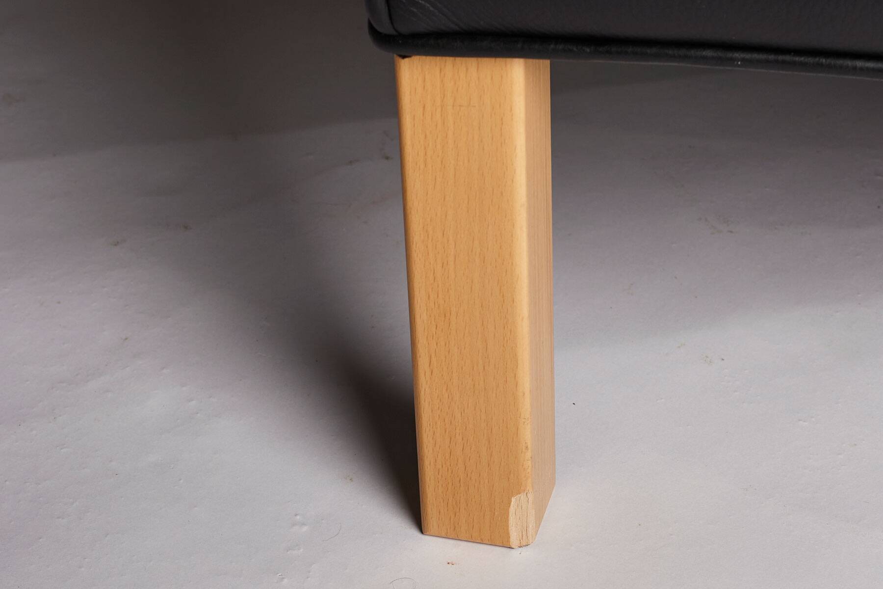 Leather Sofa produced by Hurup Møbelfabrik, Denmark 1970s.