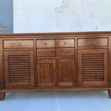 Sideboard louvers and drawers