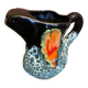 Old Pichet VALLAURIS Fat Lava Polychrome Ceramic Vintage