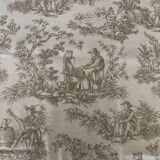 Toile de Jouy fabric late 19th century