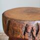 Tripod side stool solid wood Art-popular vintage