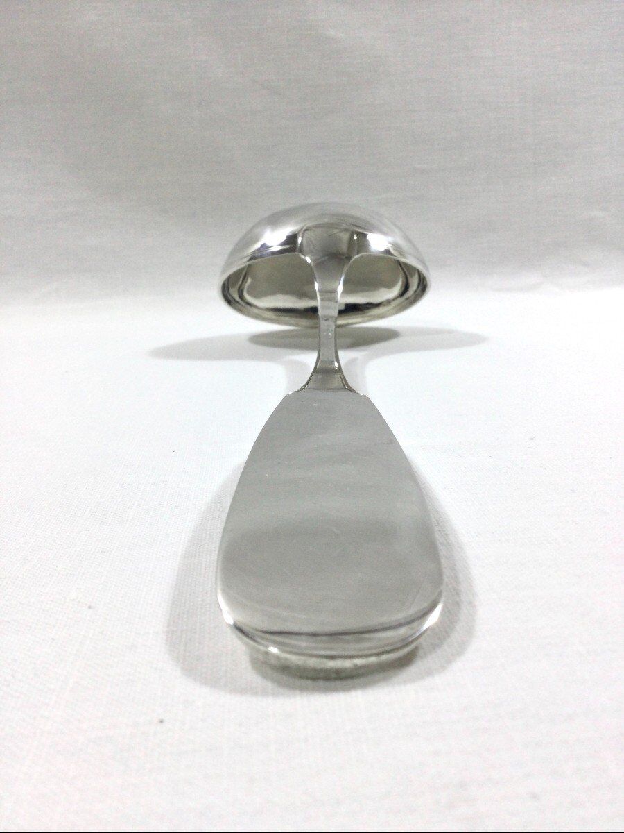 Louche argent 1 er coq vieux paris