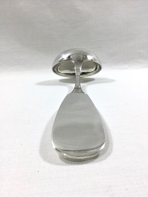 Louche argent 1 er coq vieux paris