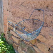 Grand panier de pêche ou récolte ancien 