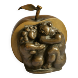 Bronze sculpture by Bogomil Jivkov – The Apple (1991)