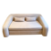 2-seater convertible sofa bed Westing model Eliot in fabric