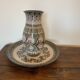 Ensemble vase et assiette