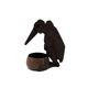 Jugendstil Marabou cigar cutter and ashtray, Ignatius Taschner Germany 1910