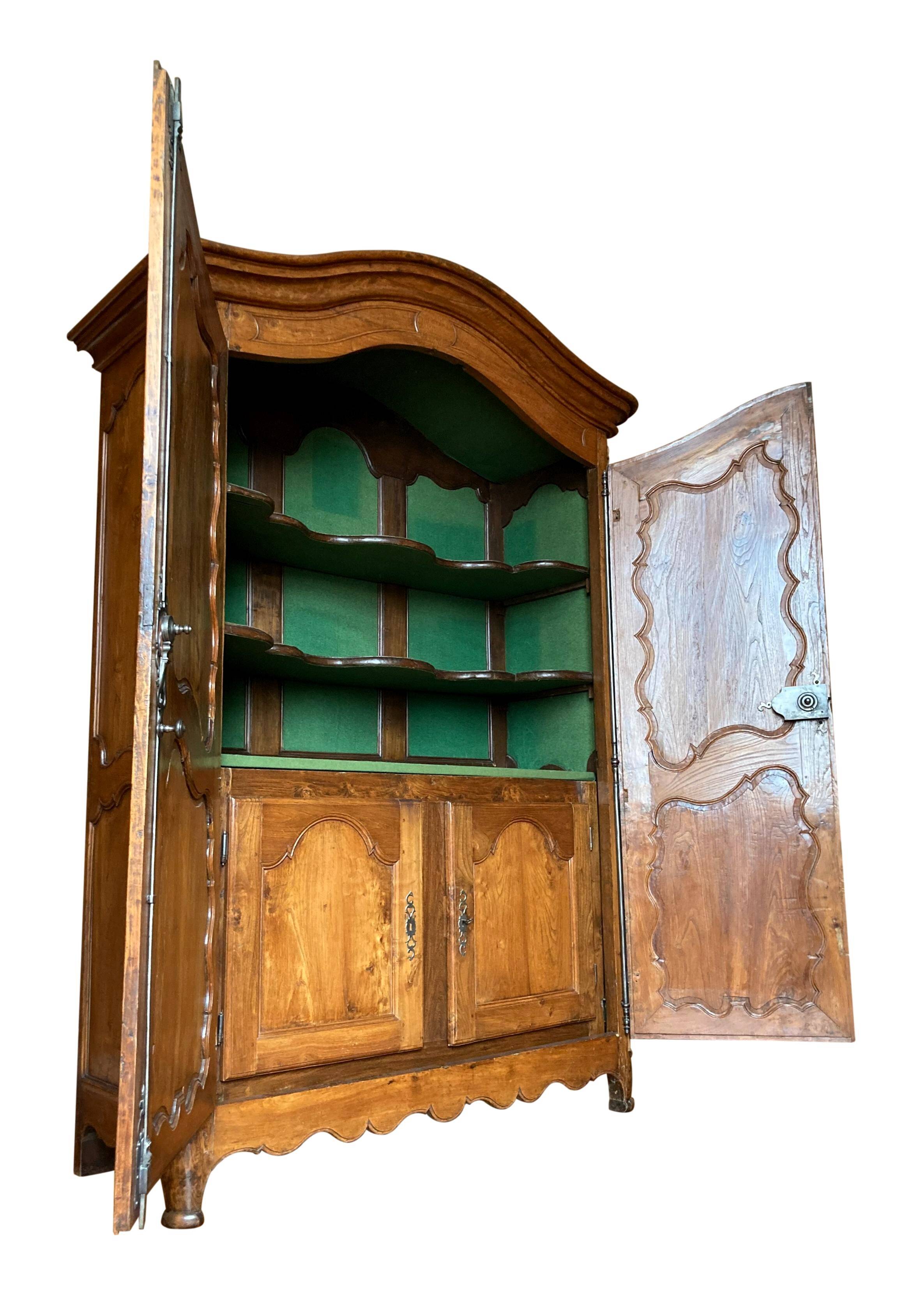 18th century Bordeaux display cabinet