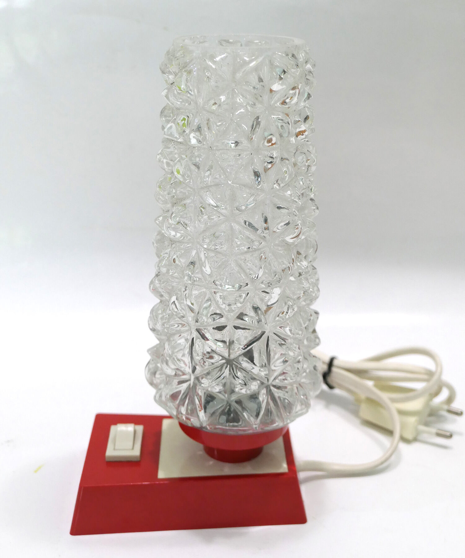 Trio of vintage bedside lamps 1960s-70s