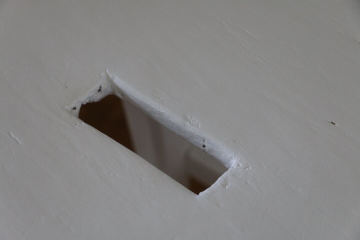 Handcrafted white oak stool