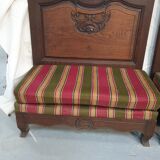 Paire de bancs de ferme ou chalet