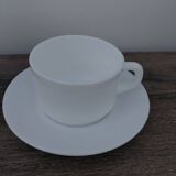 Arcopal - 3 chocolate cups + 3 saucers