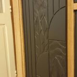 Art deco sideboard in solid oak