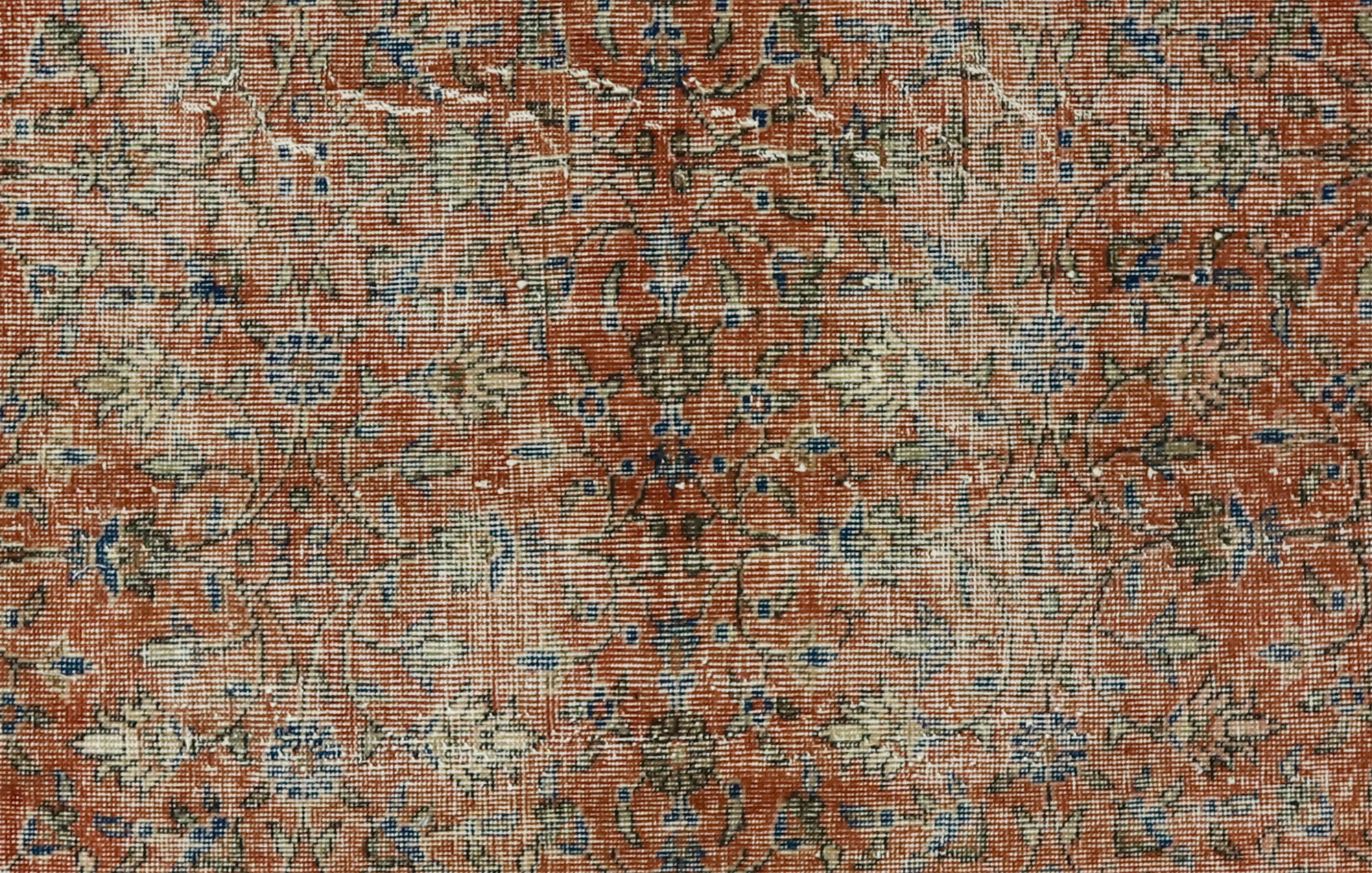 Anatolian handmade vintage rug 288 cm x 171 cm