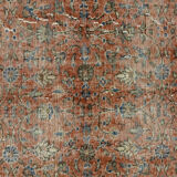 Anatolian handmade vintage rug 288 cm x 171 cm