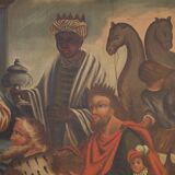 19th century Spanish painting Adoration of the Magi