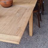 Table de ferme extensible